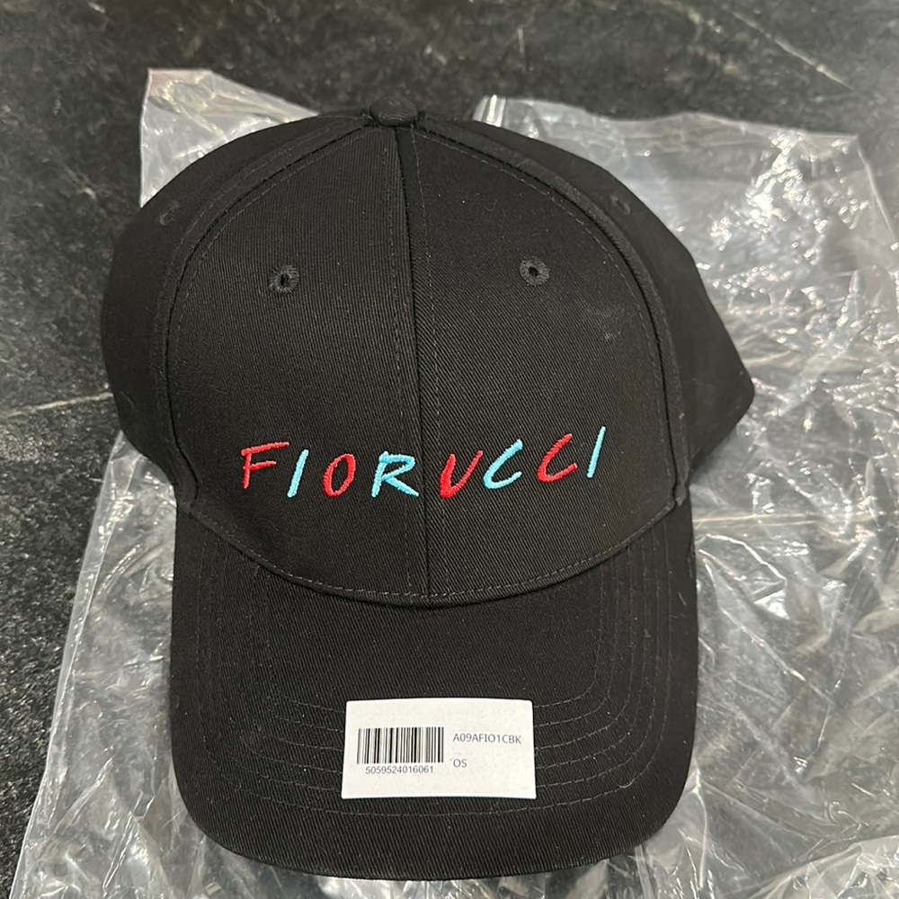 Fiorucci black adjustable baseball cap